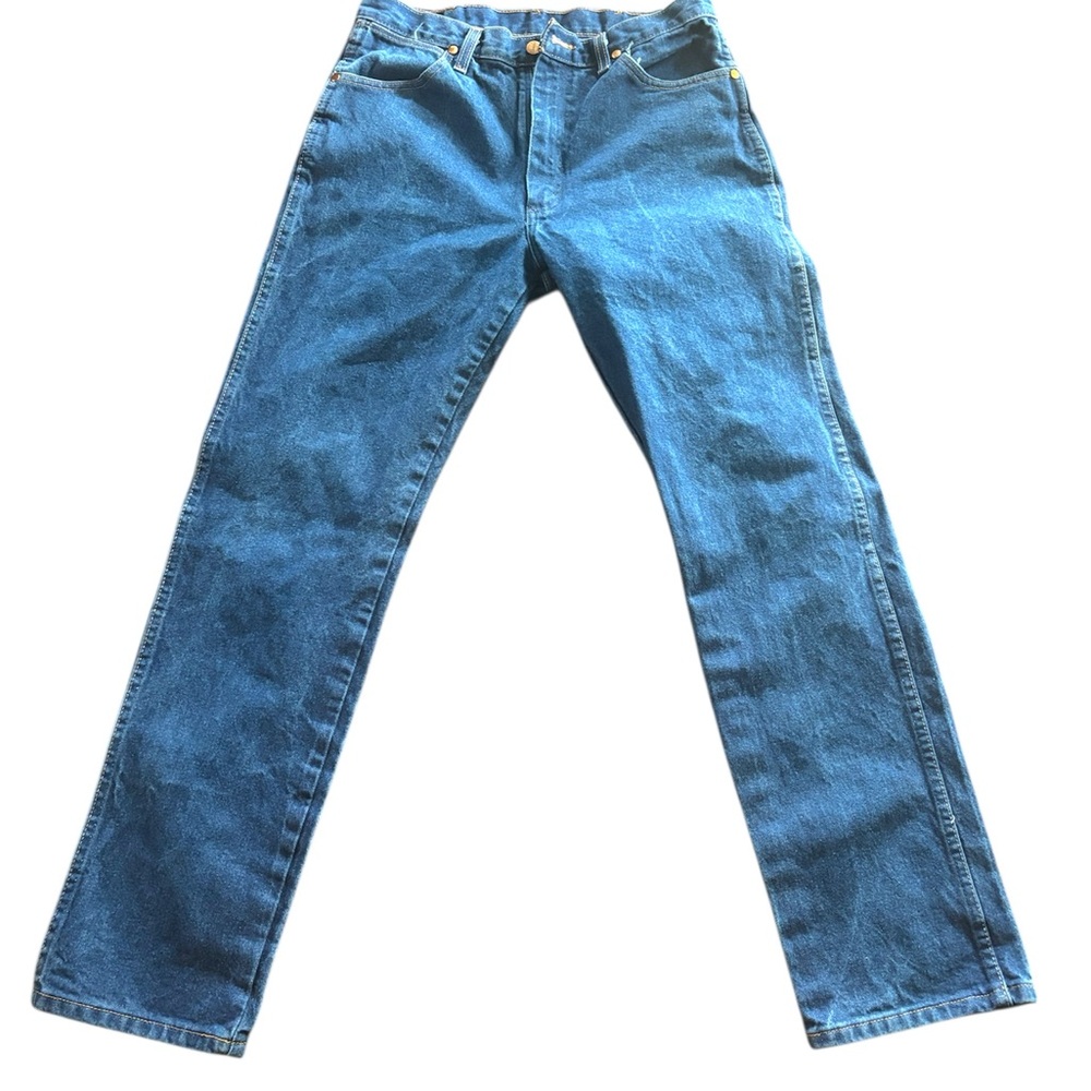 Wrangler Men's Straight Blue Jeans